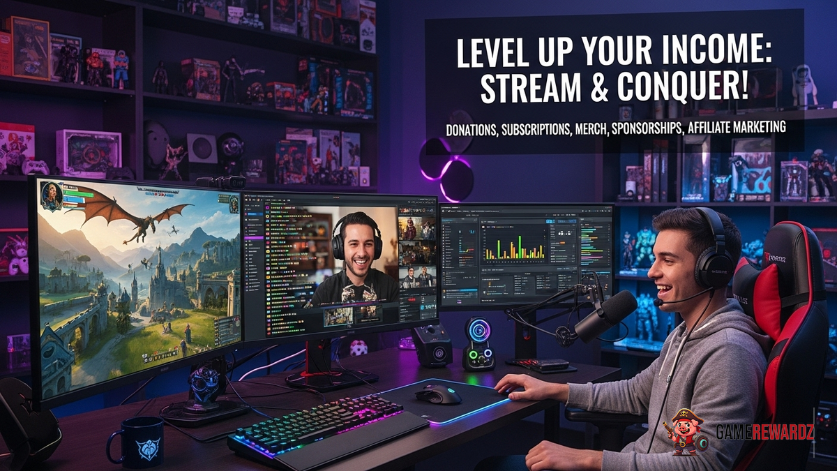 How to Earn From Gaming Streams